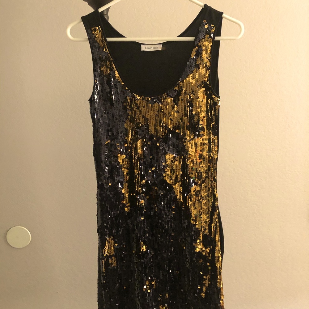 Calvin Klein Sequin Dress size 02